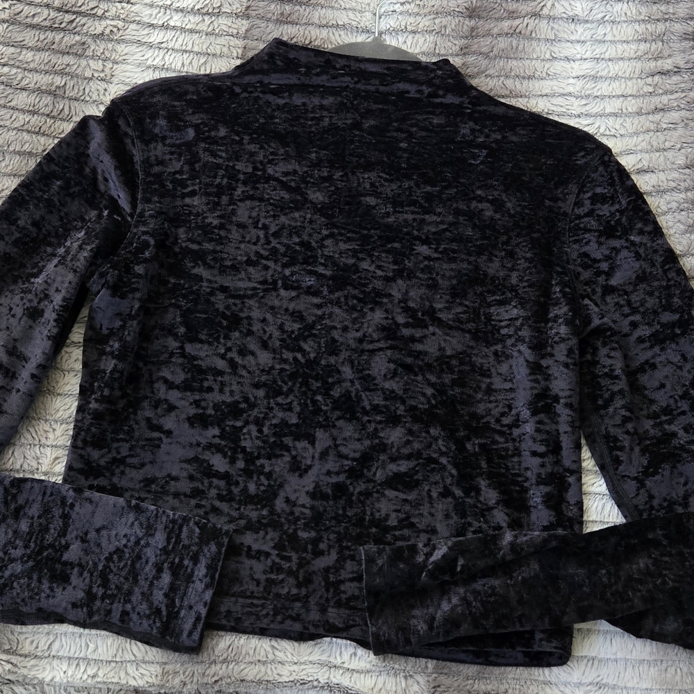 Lululemon All Aligned Mock Neck Long Sleeve *Crushed Velvet